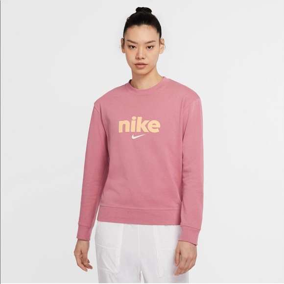 Nike Sweaters - Pink Nike Crew Neck Pullover